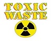 Toxic Yellow Waste Sign