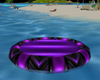 purple beach trampolene
