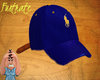 Blue Polo Hat |-