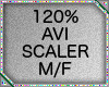 120% Avatar Scaler