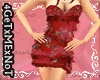 [4G] Red Frilled Dress