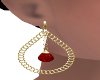 RB-Ruby Earring Set