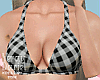 Swimsuit Plaid Black