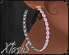 Trevi pink earings