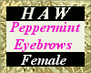 Peppermint Eyebrows - F
