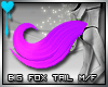 D~Big Fox Tail: Purple