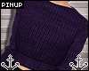 ⚓ | Purple Sweater