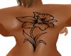 Daffodil back tattoo