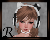 Kitty Headphone W/Black