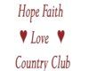 hope faith love sign