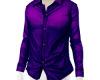 Purple Slim Dress Shirt