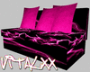 !V Small Pink Rave Sofa