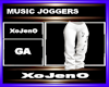 MUSIC JOGGERS