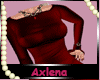 AXL Deep Red Midi Dress