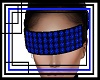 💀Studs blindfold blue