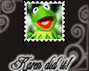 Kermit Muppets Stamp