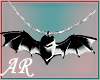 Black Bat Necklace V2
