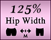 Hip Butt Scaler 125%