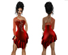 Ruby Red Salsa Dress
