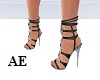 Silver n Black Lace Ups