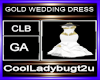 GOLD WEDDING DRESS