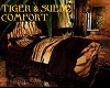 TIGER & SUEDE BED
