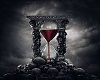 Goth Hourglass on Canvas