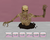 Animated half skeleton
