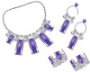 Purple/Diamond Jewelry