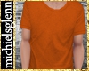 Casual t-shirt orange