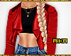 ! Crop Vest Red