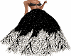 Black Gown Skirt Sparkle
