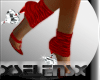SLN Heart red shoes