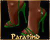 P9)Classy Green Heels
