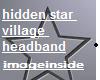 Hidden Star headband