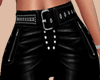 E* Black Leather Pant RL