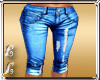 Blue  Capri Jeans