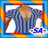 -SA-Blue Sexy Male Top