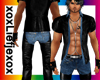 [L] Chaps Outfit Leather