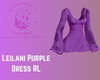 Leilani  Purple Dress RL