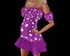 Prego Purple Dress 3-6mo