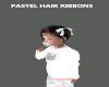 PASTEL HAIR BOWS