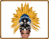 MAU/GOLD CRNVL HEADDRESS