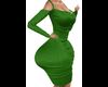 Green Dress w/button RLL