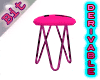 Bit derivable glam stool