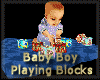 [my]Baby Boy Play Block