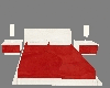 bed red-white 10 pose