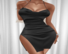 Sexy Satin Black Dress