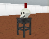 Skull Candle w/stand