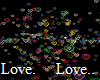 DJ Color Heart Particles
